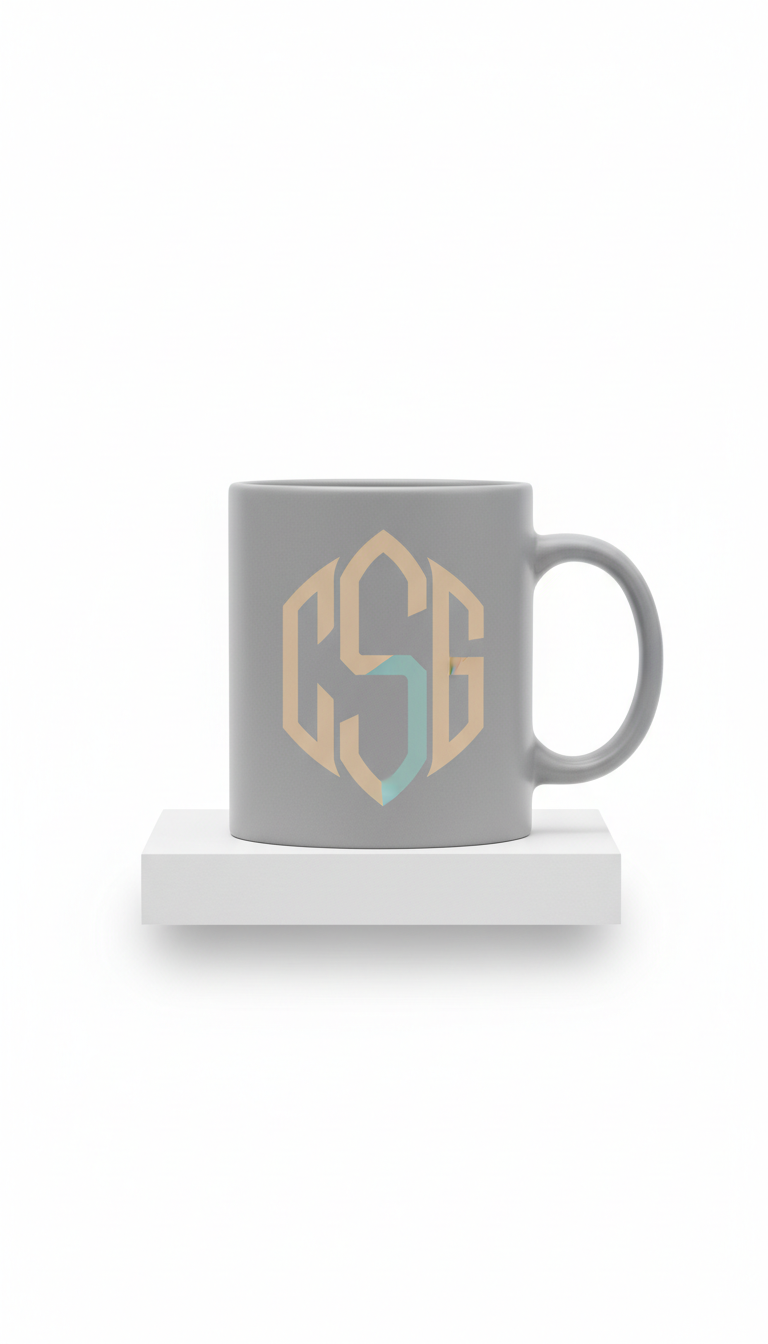 Custom Monogram Mug